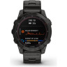 Часы GARMIN FENIX 7 – SAPPHIRE SOLAR EDITION CARBON GREY DLC TITANIUM WITH CARBON GREY DLC VENTED TITANIUM BAND 11341
