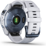 Часы GARMIN FENIX 7 SAPPHIRE SOLAR MINERAL BLUE DLC TITANIUM WITH WHITESTONE BAND 010-02540-25