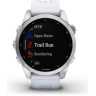 Часы GARMIN FENIX 7S SILVER WITH WHITESTONE BAND 010-02539-03