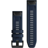Ремешок сменный для GARMIN QUICKFIT 26 WATCH BANDS, CAPTAIN BLUE SILICONE 010-12864-22